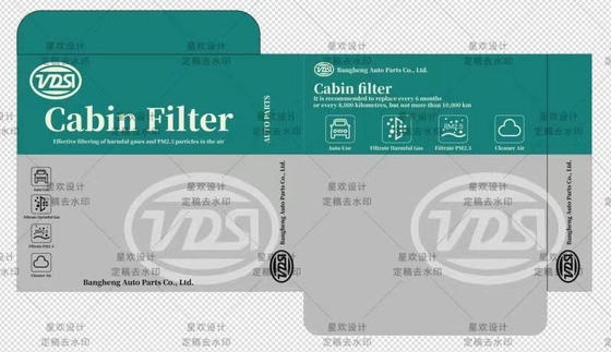 Customized MITSUBISHI Mirage Cabin Filter for OE 7850a002 Air Conditioning Systems